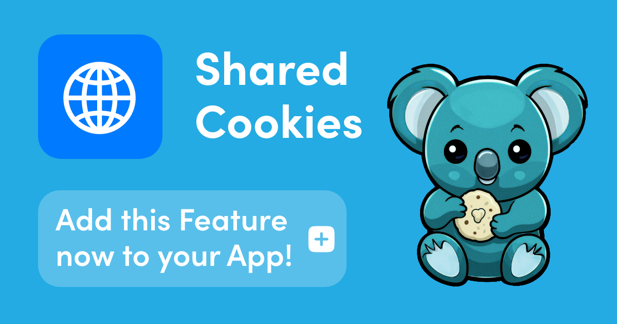 Screenshot von „Gemeinsame Cookies“