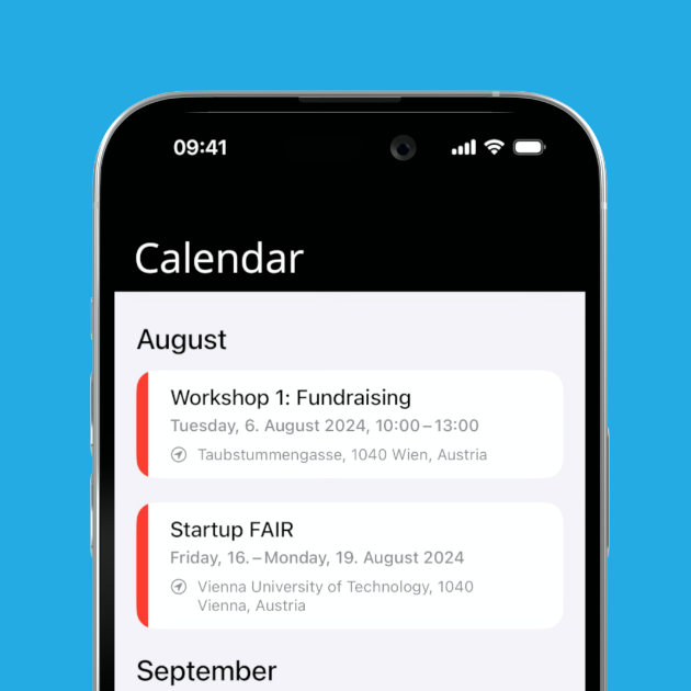 Kalender-Screenshot
