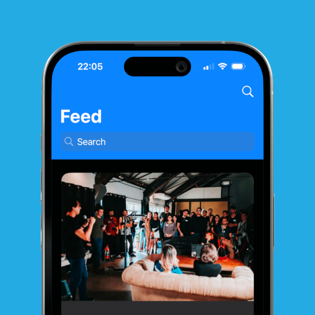 Screenshot des Feeds
